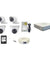 Hikvision Full HD 2MP Cameras Combo Kit (HIK2MP2D2B1TBHDIP/IRP-ECO Camera)