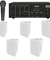 ahuja-audio-kit-of-amplifier-ssb-80dfm-aud-59xlr-with-five-ps-300tm-wall-speakers