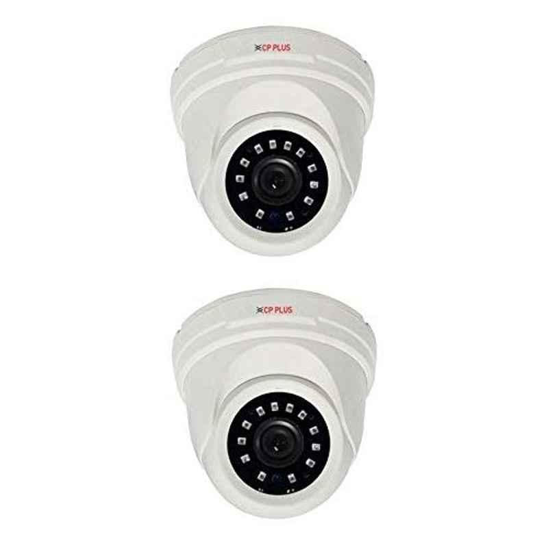 Buy CP Plus 2.4MP IR Cosmic Dome CCTV Camera, CPUSCDA24L2 (Pack of 2