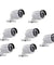 Hikvision 2MP Full Hd Camera Combo Kit, DS-2CE1AD0T-IRP/ECO, (Pack of 6)