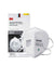 3M KN90 White Respirator Headband Face Mask, 9002 (Pack of 50)