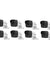 Hikvision 5MP Ultrahd 4K Ir Cctv Bullet Camera, DS-2CE1AHOT-ITPF, (8 Pieces)