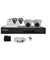 Hikvision Full HD 2MP 4 CCTV Camera (2 Dome & 2 Bullet) & 4CH Full HD DVR Kit (All Accessories)