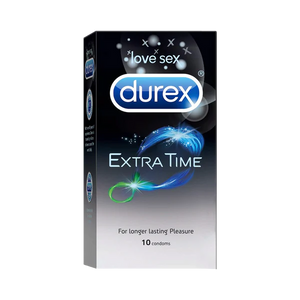 Durex Extra Time - 10 Condoms, 10s(Pack of 2)