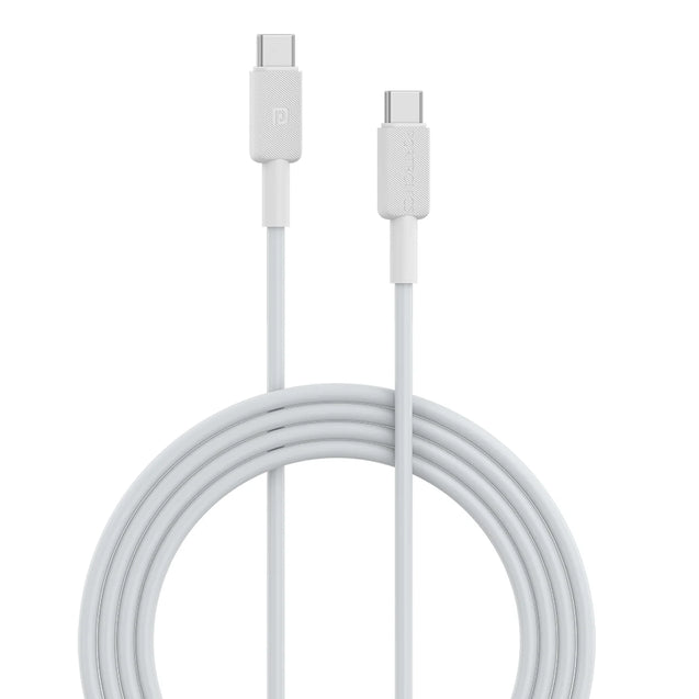 Portronics Konnect Link C Square 60W Type C to Type C Fast Charging Cable