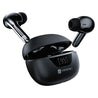 Portronics Harmonics Twins 28 Ear Earbuds with Smart Touch Control, 50 Hours Playback, Quad Mic ENC, Low Latency, 13mm Dynamic Driver, IPX 5 Water Resistant, Fast Type C Charging(Black)