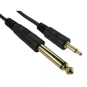 Aux Cable For Speakers 6mm to 3.5mm Jack 1.5 Mtr