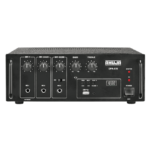 Ahuja PA Amplifier With Built-In Player With Bluetooth Feature 50 Watts DPA-570M