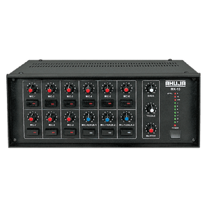 Ahuja PA Audio Mixers Model MX-15
