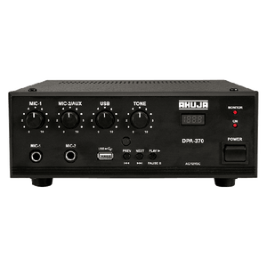 Ahuja PA Amplifier With Built-In Player DPA-370