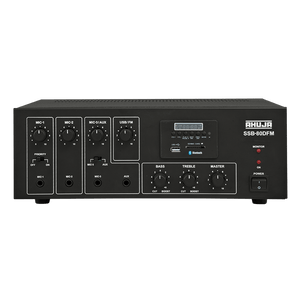 Ahuja 80 Watt Mixer Amplifier SSB-80DFM With Bluetooth