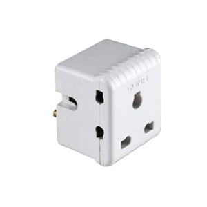 Cona Smyle MP 1805 13A 3x3 Pin Heavy Duty Polycarbonate Multi Plug (Pack of 10)
