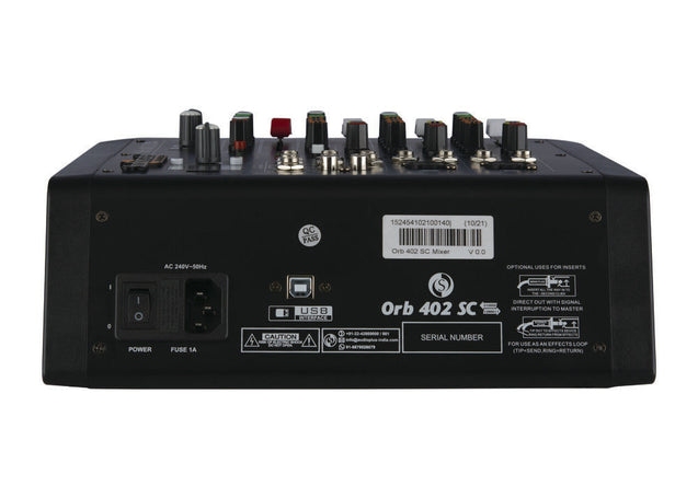 Studiomaster Orb 402 Sc Mixer