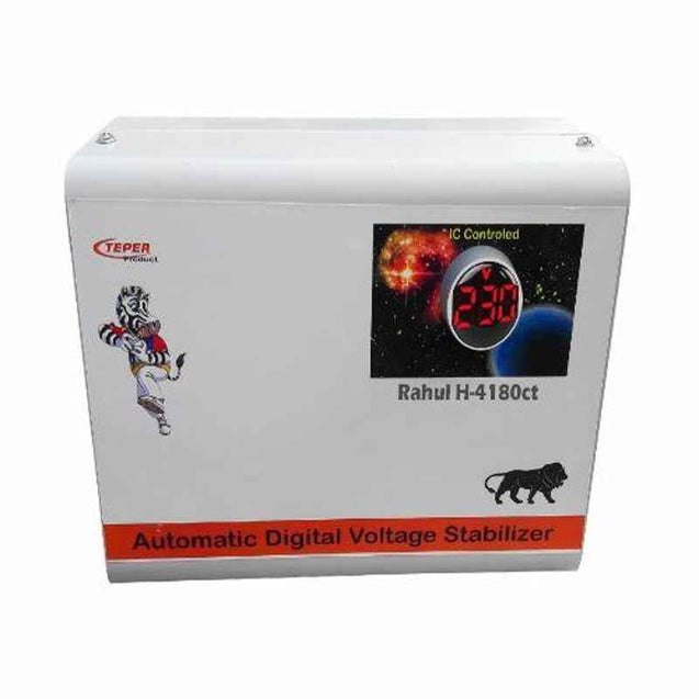 Rahul H-4180CT 180-270V 4kVA Single Phase Digital Automatic Voltage Stabilizer