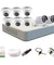 Hikvision 8 Channel Dvr With 2 Bullet & 6 Dome Cctv Camera With Speedlink Cable & Power Supply Surveillance Kit