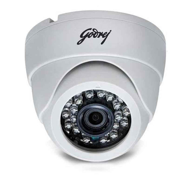 Godrej SeeThru 1MP HD 720P Dome IR Indoor CCTV Camera, GODREJ1MP1DOME