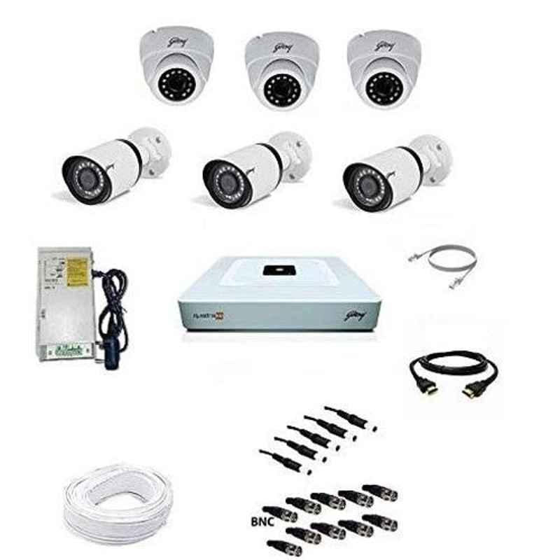 godrej cctv camera full set