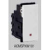 Crabtree Murano 32A Double Pole White Flat Modular Switch, ACMMDIW321 (Pack of 10)