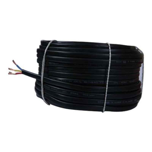 BCH 2.5 Sqmm 3 Core CFT PVC Insulated Sheathed Copper Flat Cable, CFT-03-0025BM, Length: 100 m