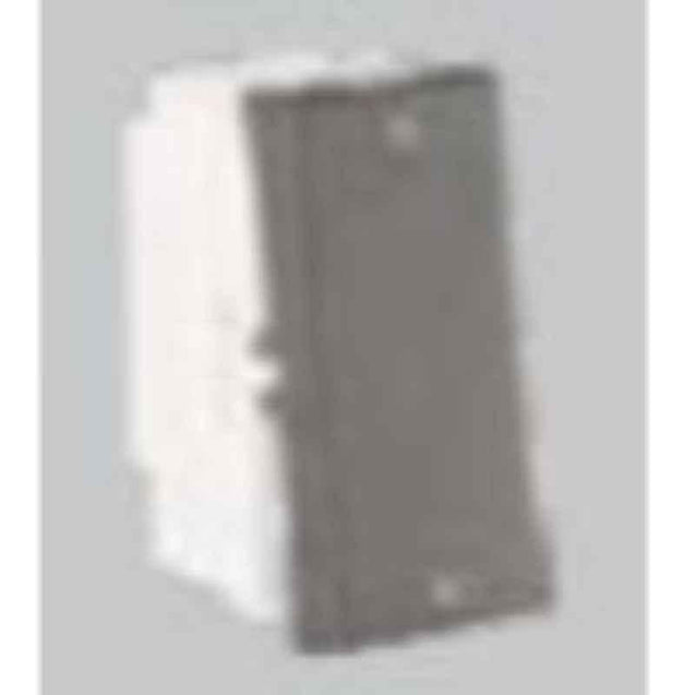Crabtree Athena 10A 1 Way Elephant Grey Classic Switch, ACASXXF101 (Pack of 20)