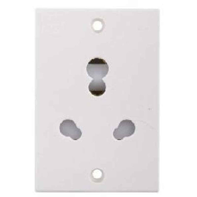 ANCHOR Universal Socket 20/10Amp White Color 39480