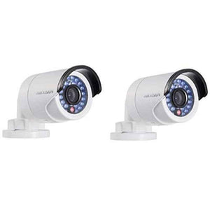 Hikvision 2 Pcs 2MP Super Eco Mini Night Vision Bullet Camera, DS-1ADOTIPECO