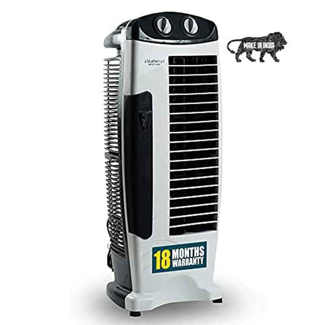 Blueberry's 140W Plastic Black Tower Fan