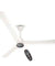 Atomberg Renesa+ 28W Pearl White Ceiling Fan with BLDC Motor & Remote, Sweep: 1200 mm