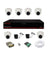 CP Plus 2.4MP White & Black 8 Camera with 8 Channel DVR Kit, CP-GTC-D24L2-V3