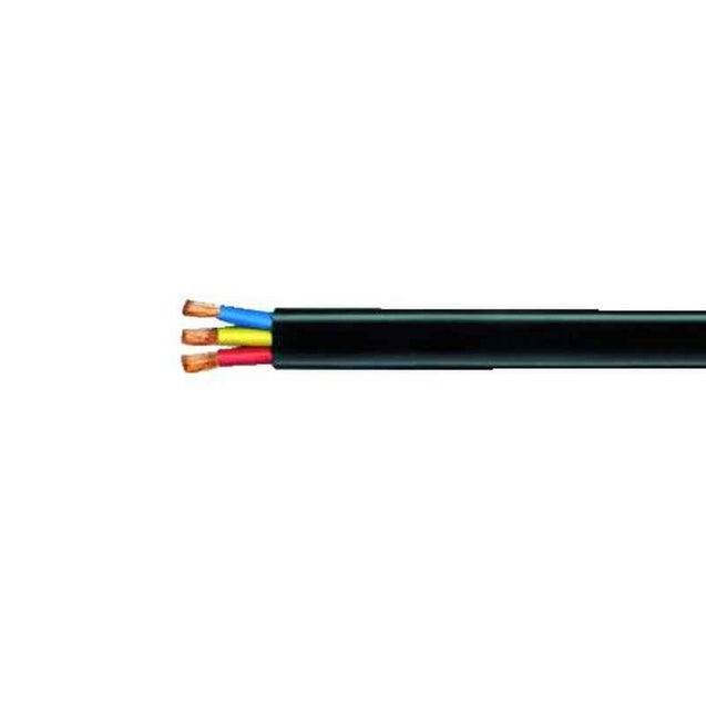 Finolex 6 Sqmm 100m 3 Core Flat Submersible Cable, 13703071