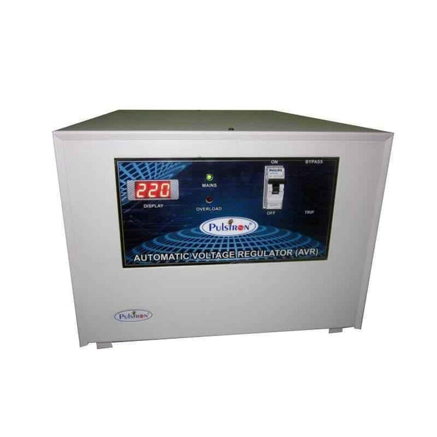 Pulstron 10KVA 95-290V Main Line Single Phase Automatic Voltage Stabilizer, PTI-10095D
