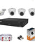 D-Link 2MP CCTV Camera Kit with 3 Pcs Dome Camera, 1 Pc Bullet Camera, 1 Pc 4 Channel DVR & All Accessories