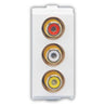 L&T Entice 1M RCA Connector, CB91201TW00 (Pack of 20)