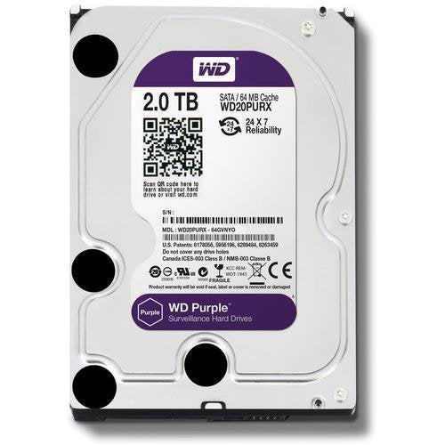 WD 2 TB Survilliance Purple Hard Disk