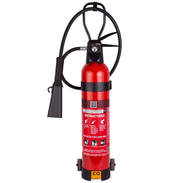 Ceasefire Fire Extinguisher CO₂ Squeeze Grip Type - 4.5 Kg