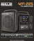 Ahuja Portable PA system WP-225 with Bluetooth
