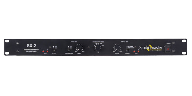 Studiomaster SX-2 Active crossover