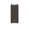 Schneider Electric Zencelo 16-20A 1 Way Neon Dark Grey Full Flat Switch, IN8481/16(BZ) (Pack of 10)