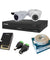 D-Link 1MP CCTV Camera Kit with 1 Pc Dome Camera, 1 Pc Bullet Camera, 1 Pc 4 Channel DVR & All Accessories