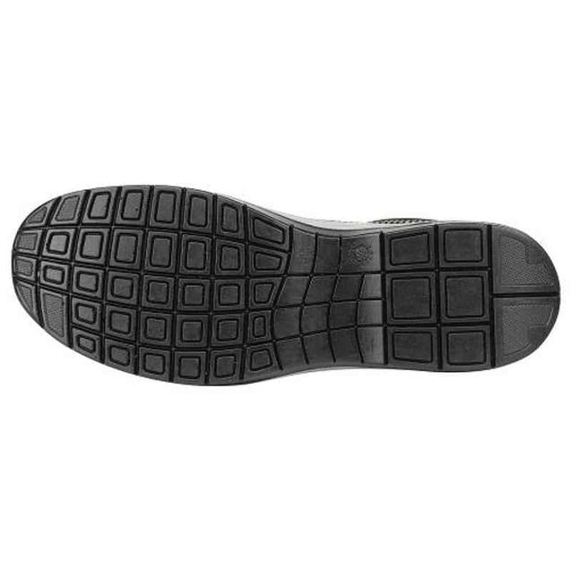 Allen Cooper AC-1582 Suede Leather Composite Cap Toe Black Safety Shoes