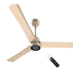 Atomberg Renesa Plus 350rpm 28W Metallic Gold Ceiling Fan with Remote Control, Sweep 1200mm