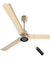 Atomberg Renesa Plus 350rpm 28W Metallic Gold Ceiling Fan with Remote Control, Sweep 1200mm
