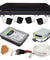 CP Plus 2.4MP 4 Pcs Bullet White & Black Camera with 4 Channel DVR Kit & HDD