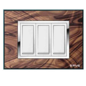 B-Five Zion 8 Module Horizontal Cover Plate, B-67Z (Pack of 10)