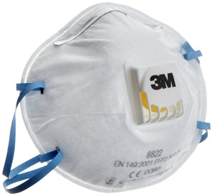 3M Mist Respirator Dust Mask 8822 (PACK OF 10)