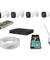Dahua Full HD 2MP 4 CCTV Cameras & 4CH HD DVR Kit with Hard Disk, PRS-037