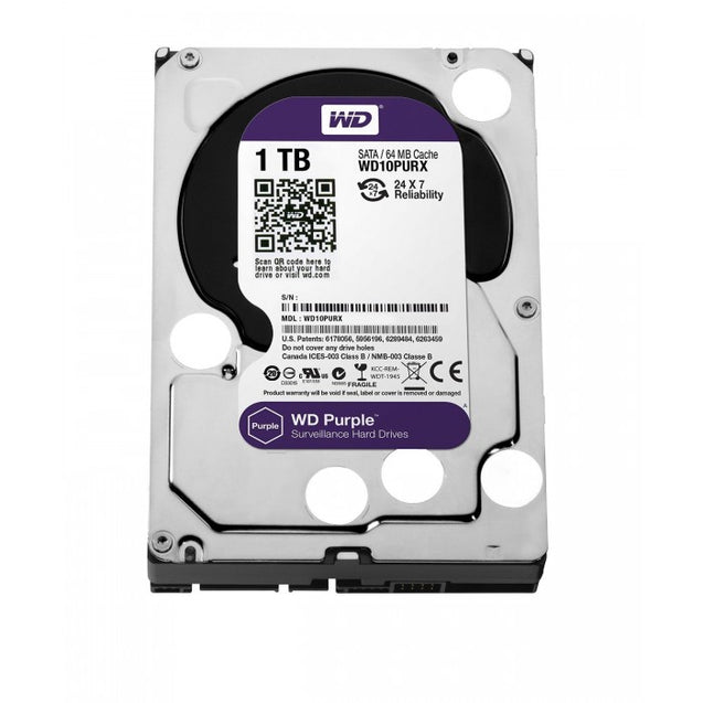 WD 1 TB Survilliance Purple Hard Disk