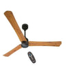 Atomberg Renesa+ 28W Golden Oakwood Ceiling Fan with BLDC Motor & Remote, Sweep: 1200 mm