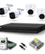 Dahua 2MP 2 Pcs Dome Camera, 2 Pcs Bullet Camera, 4 Channel DVR & 1TB Surveillance HDD Night Vision HD CCTV Security Camera Kit with Installation