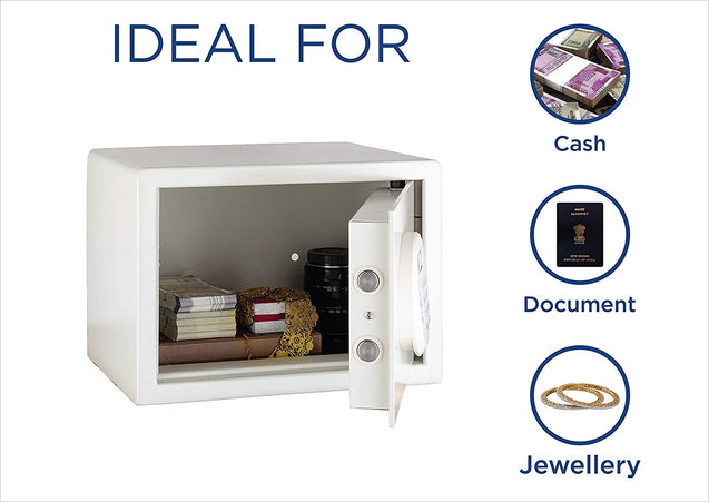 Ozone  Opal Ivory Electronic Safe For Home And Office